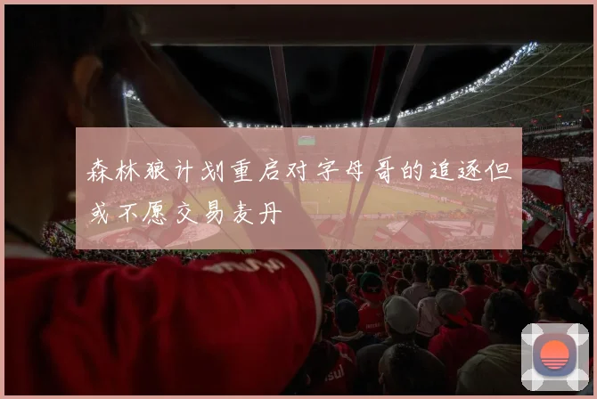 森林狼计划重启对字母哥的追逐但或不愿交易麦丹